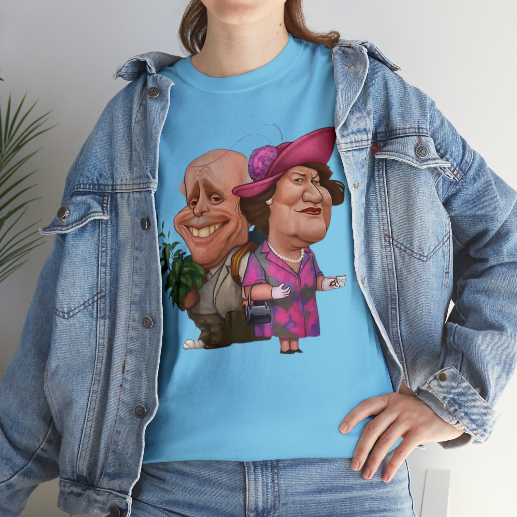 Keeping Up Appearances 90's TV Show-Unisex Heavy Cotton T-Shirt - Creations by Chris and Carlos